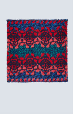 FW25 Pañuelo estampado "CRISANTEMOS"